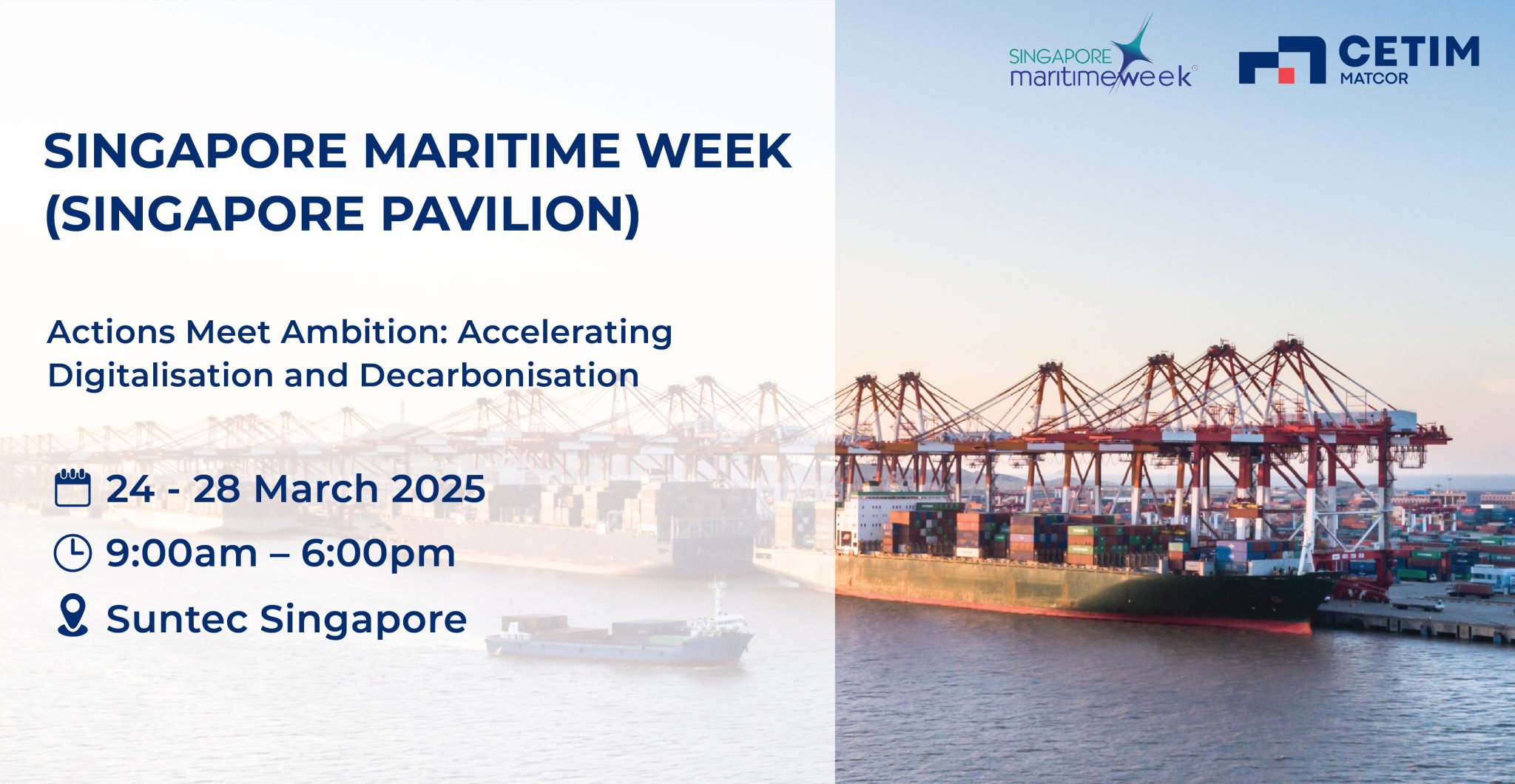 Singapore Maritime Week Smw 2025 Matcor Technology Services Pte Ltd Singapore Maritime Week Smw 2025 Matcor Technology Services Pte Ltd
